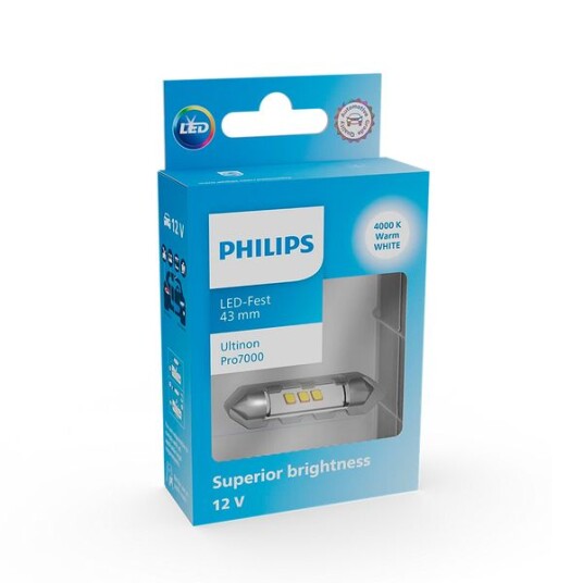 LED spolepære Philips Ultinon Pro7000 43 mm