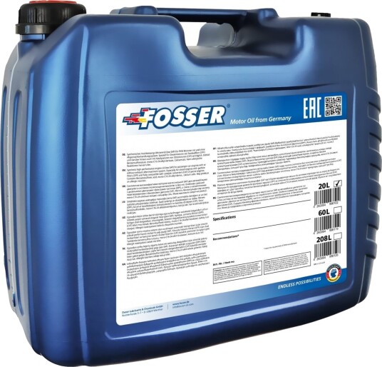 Motorolje FOSSER Premium LA 5W40 20L
