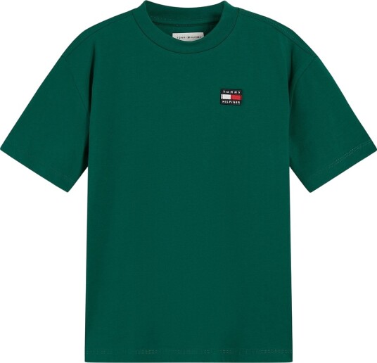 Tommy Hilfiger T skjorte Landlig Green Tommy Hilfiger 8 år (128) T skjorte Grønn