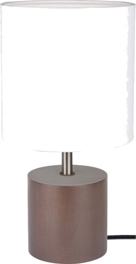 Spotlight Trongo Round Bordlampe I Bøk 7081976