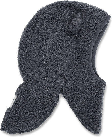 MINI A TURE Matjeffi Teddyfleece Balaclava. Grs Grey 2 3Y