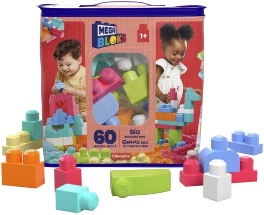 Mega Bloks Stor Byggeveske First Builders 60 Brikker Mega Bloks Stor Byggeveske First Builders 60 Brikker