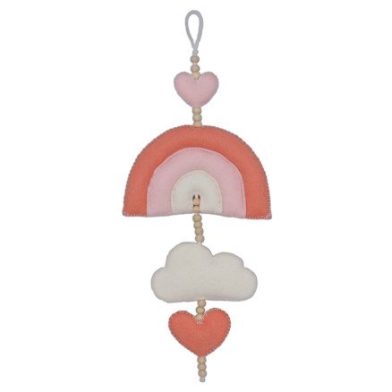 Hardicraft Lag selv/DIY sett Regnbue Hanger Rosa Filt Hardicraft Lag selv/DIY sett Regnbue Hanger Rosa Filt