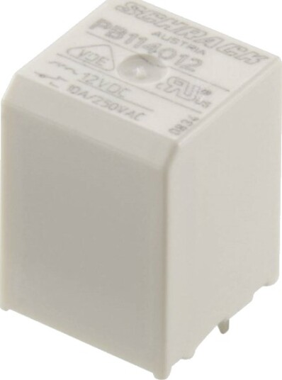 Te Connectivity Pb114012 Printrelé 12 V/Dc 10 A 1 X Vekselkontakt 1 Stk.