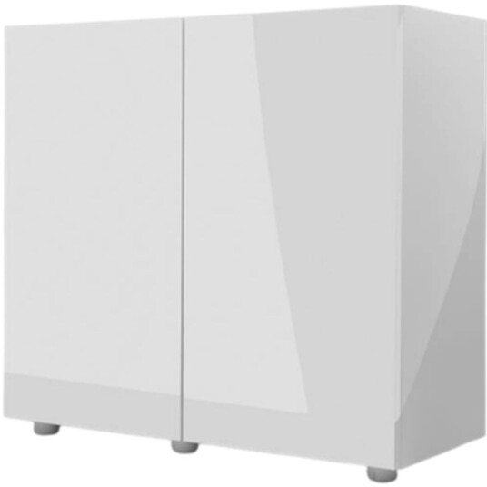 Skap Blankt hvitt 100 x 40 x 72 cm