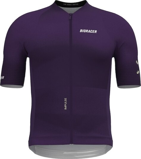 Bioracer Icon Impulse sykkeltrøye korte ermer dark Purple herre