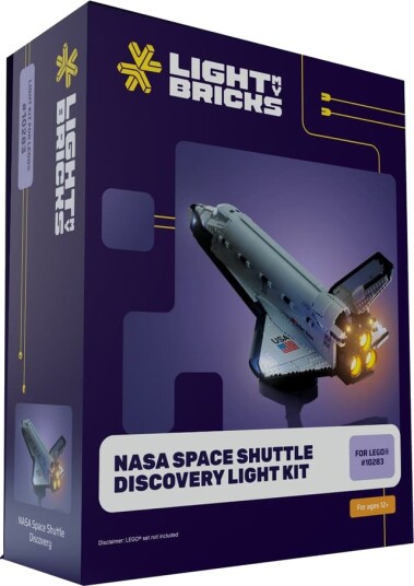 Light My Bricks NASA Space Shuttle Discovery lyssett