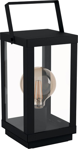 Eglo Bradford 1 Bordlampe E27 Sort/Klar