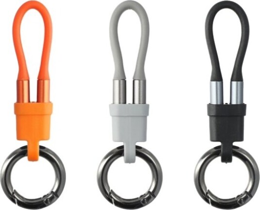 4Smarts 541385 0,3 M Usb C Usb C Sort Grå Oransje