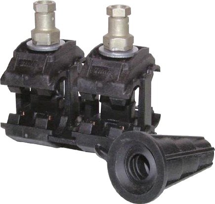 Te Connectivity Avgreiningsklemme P3X-95 1 Skrue, Kobber/Aluminium