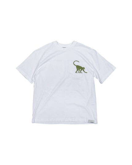 Rungne Primate Paradigm Tee Oversized Fit White L