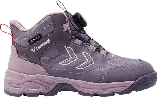Hummel Støvler - Klippe Easy Tex Boot Jr - Grå Ridge - Hummel - 26 - Støvler - Lilla