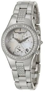 Baume & Mercier Dameklokke MOA10017 Linea Hvit/Stål Ø32 mm