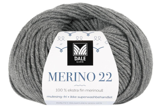 Dale Merino 22 2002 Grå melert Dale Merino 22 2002 Grå melert