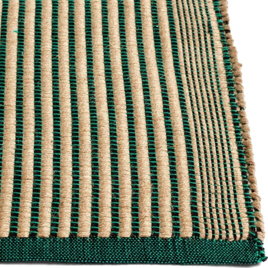 HAY Tapis gulvteppe 80x200 cm Black-green