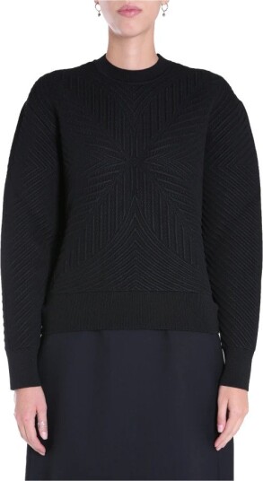 Alexander McQueen Dame Strikkevarer Svart S,