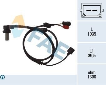 FAE 78059 Sensor ABS FAE 78059 Sensor ABS