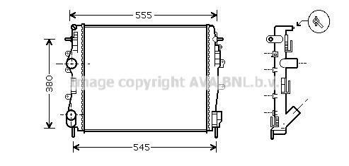 Radiator AVA Clever Choice RTA2325 Radiator AVA Clever Choice RTA2325