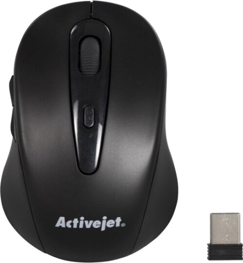 Activejet Amy 213 Ambidekstriøs Optisk Rf Kabel Fri 1600 Dpi Sort Activejet Amy 213 Ambidekstriøs Optisk Rf Kabel Fri 1600 Dpi Sort