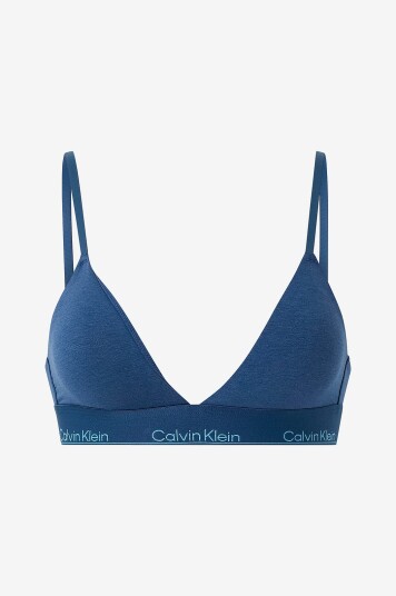Calvin Klein Underwear - Triangel-BH Lightly Lined Triangle - Blå Calvin Klein Underwear - Triangel-BH Lightly Lined Triangle - Blå