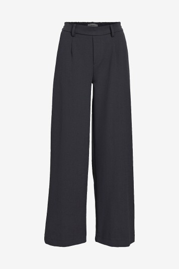Object Bukser objLisa Wide Pant Grå