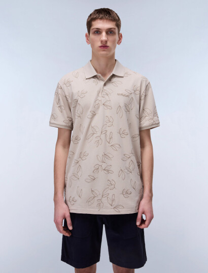 Napapijri E-Brolio Ss - Beige - S Napapijri E-Brolio Ss - Beige - S
