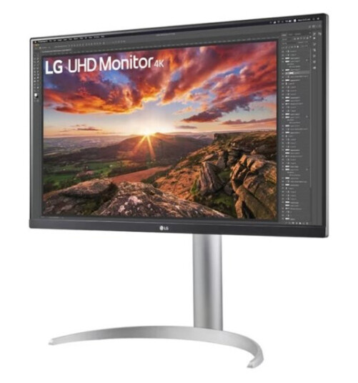 LG 27" 4K UHD LED Monitor med IPS Panel og USB-C - Sort