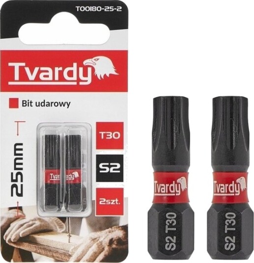 T30 25 Mm S2 Slagbit (2/10/50/500)