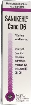 Sanukehl cand dråper d6 10ml Dil