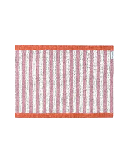Maison Deux Stripe Bubble Gum Dørmatte 50x70