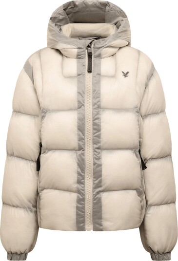 Lyle & Scott Translucent Puffer Jacket Beige 152 158 Lyle & Scott Translucent Puffer Jacket Beige 152 158