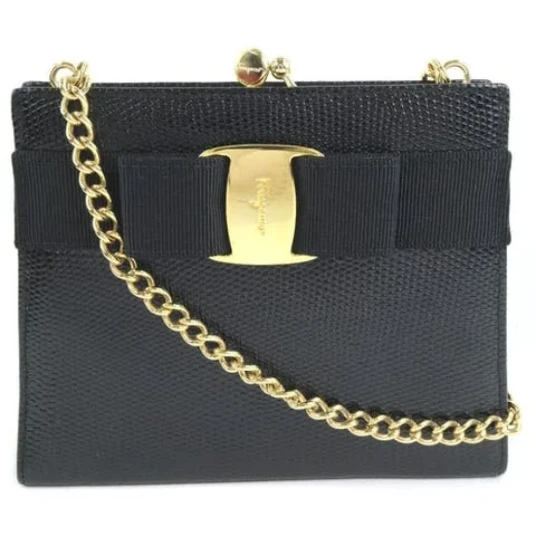 Salvatore Ferragamo Dame Svart