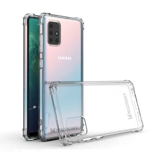 Wozinsky Anti Shock Armored Case for Samsung Galaxy A72 4G Transparent
