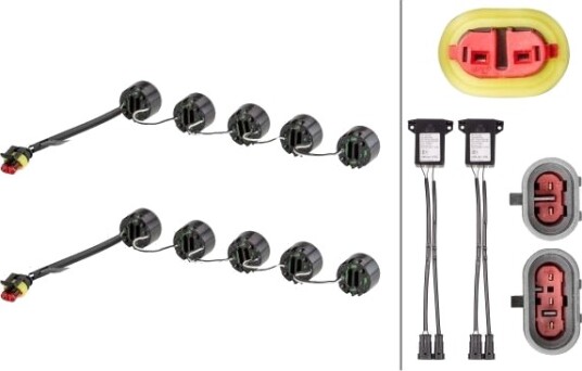 Kjørelys sett HELLA 2PT 010 458-711