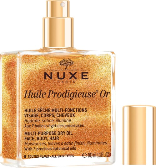 Nuxe Huile Prodigieuse Or MultiPurpose Dry Oil Face Body Hair Shimmer 100 ml Nuxe Huile Prodigieuse Or MultiPurpose Dry Oil Face Body Hair Shimmer 100 ml