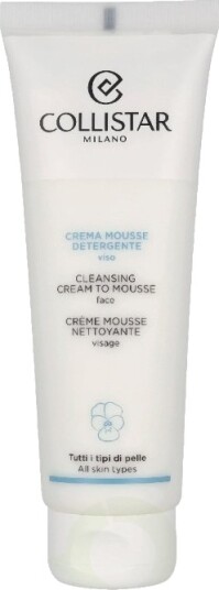 Collistar Cleansing Cream To Mousse 125 ml