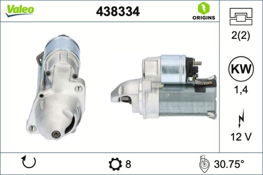 VALEO 438334 Starter