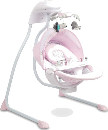 Caretero Bugies Elektrisk Babygynge Rosa