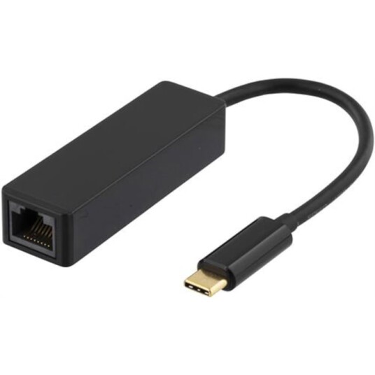 Luxorparts Gigabit nettverkskort USB C Svart