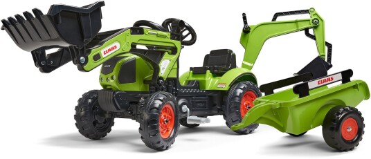 Falk Claas Arion 410 Traktorgraver med Tilhenger Falk Claas Arion 410 Traktorgraver med Tilhenger