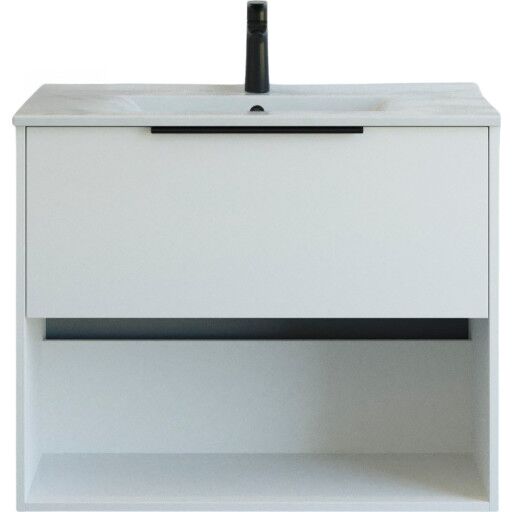 Dansani Mido+ Classic møbelpakke 81x44 cm matt hvit