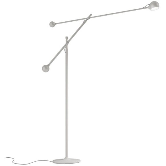 Ixa Gulvlampe Hvit / Grå Ixa Gulvlampe Hvit / Grå