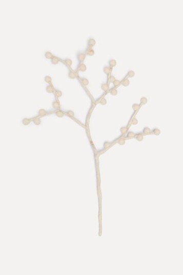 Und Ullfilt Grein med Bær Snø 46cm