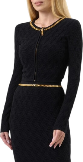 Elisabetta Franchi Dame Strikkevarer Svart M,
