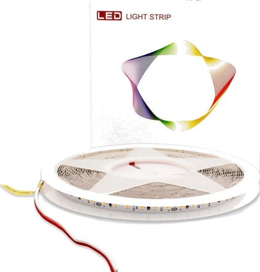 10m LED stripe RA98 10W/m IP20 RA98 24V 120 LED per meter Dimbar : Dimbar Kulør : Varm 10m LED stripe RA98 10W/m IP20 RA98 24V 120 LED per meter Dimbar : Dimbar Kulør : Varm