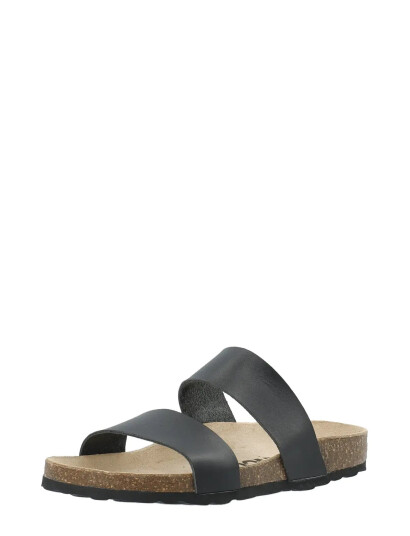 Bianco Biabetricia Twin Strap Sandal - Black - 37 Bianco Biabetricia Twin Strap Sandal - Black - 37