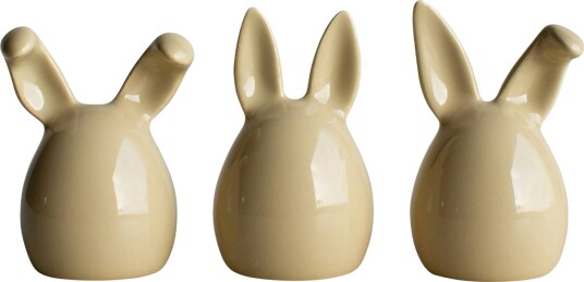 Triplets Påskedekorasjon 3 pk Gul