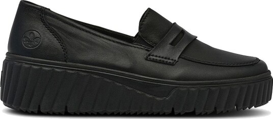 Rieker Evolution Rieker Evolution Rieker Loafers Leather Svart
