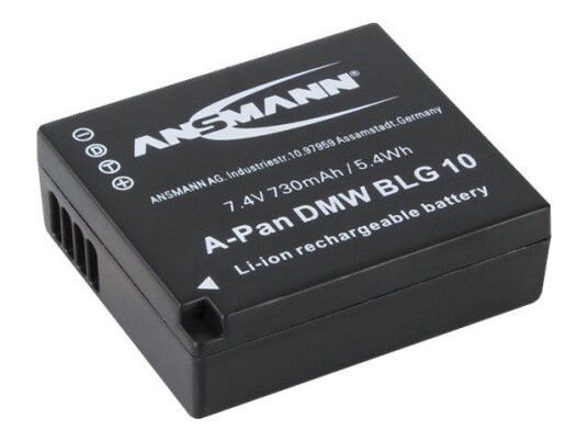 Ansmann A-Pan Li-Ion batteri 730mAh for Panasonic Lumix Ansmann A-Pan Li-Ion batteri 730mAh for Panasonic Lumix