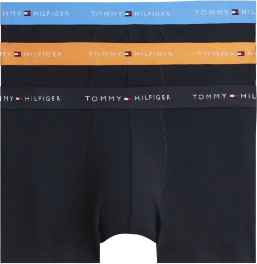 Tommy Hilfiger 3P Trunk Wb   NB  AUTU ORANGE NAVY BLU BLUE SPELL   L